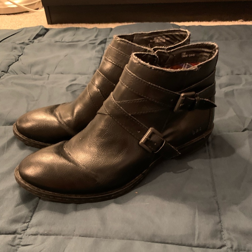 BOC Black Ankle Boots